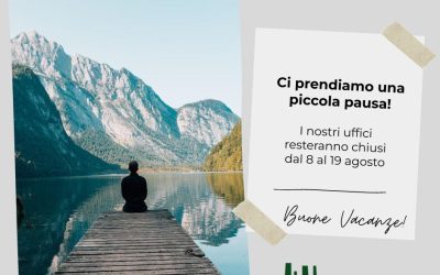 Ci prendiamo una piccola pausa!