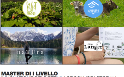 Avvio Master “Innovazione dei sistemi agropastorali della montagna. Imprese e territorio”